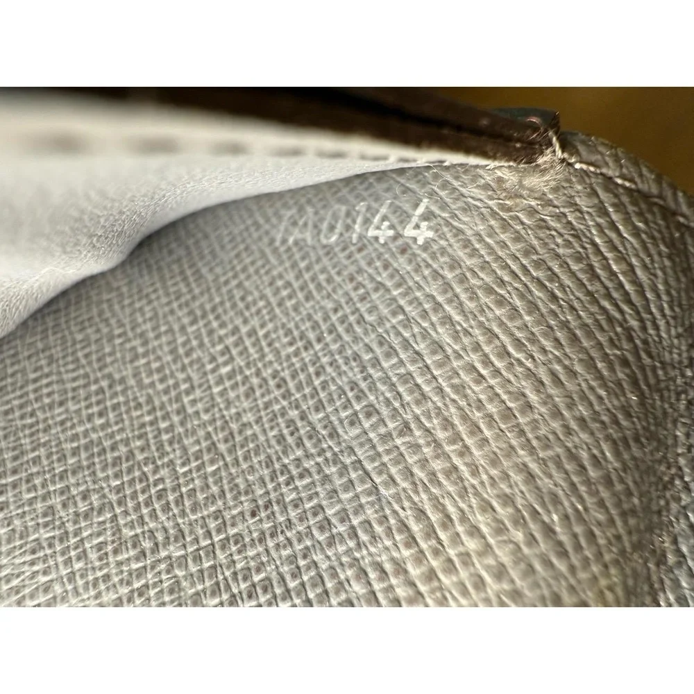 Louis Vuitton Gray Epi Leather Wallet
